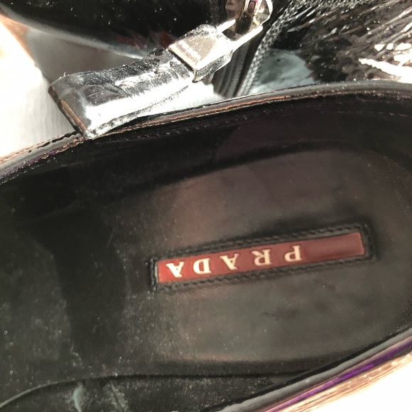 Authentic Prada Patent Leather Booties - Picture 5 of 13